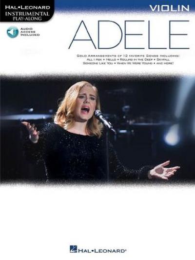 Adele - Violin Play-Along Book/Online Audio