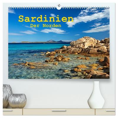Sardinien - Der Norden (hochwertiger Premium Wandkalender 2026 DIN A2 quer), Kunstdruck in Hochglanz