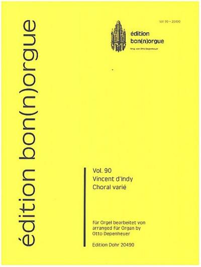Choral variéfür Orgel