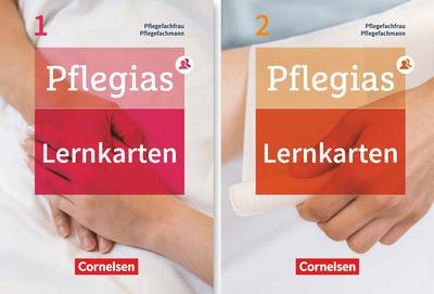 Pflegias - Generalistische Pflegeausbildung - Zu allen Bänden: Lernkarten zu Pflegias Band 1 und Band 2