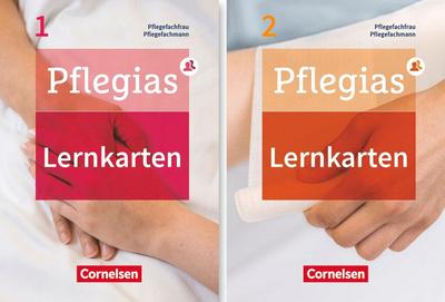 Pflegias - Generalistische Pflegeausbildung - Zu allen Bänden: Lernkarten zu Pflegias Band 1 und Band 2