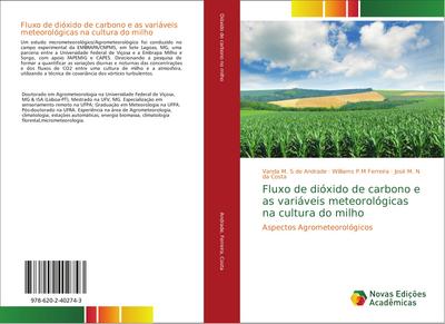 Fluxo de dióxido de carbono e as variáveis meteorológicas na cultura do milho