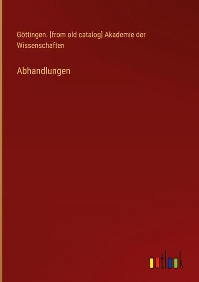 Abhandlungen