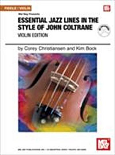 Essential Jazz Lines in the Style of John Coltrane, Violin Edition