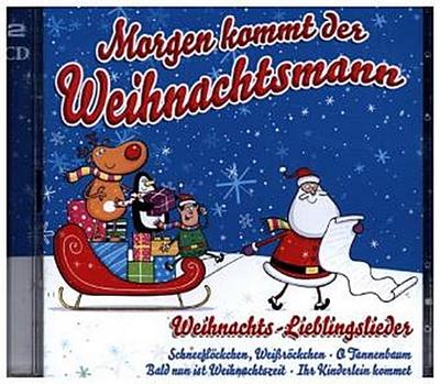 Morgen kommt der Weihnachtsmann, 2 Audio-CDs