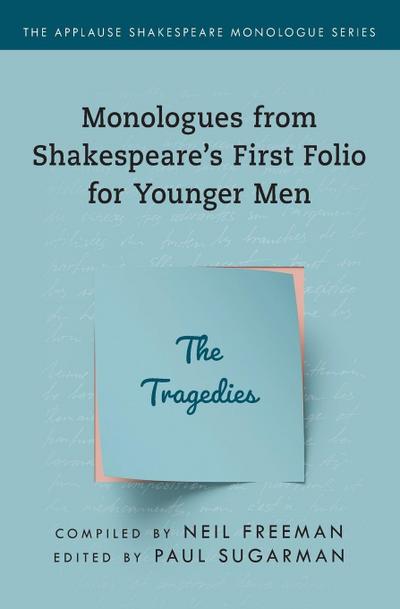 Monologues from Shakespeare’s First Folio for Younger Men