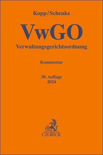 Verwaltungsgerichtsordnung. VwGO