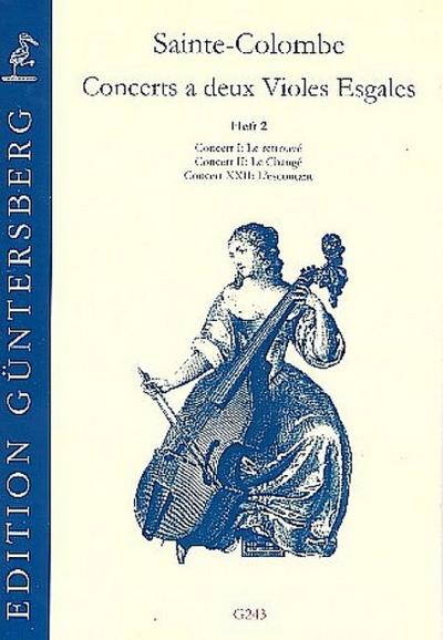 Concerts a 2 violes egales Band 2für 2 Violen da gamba