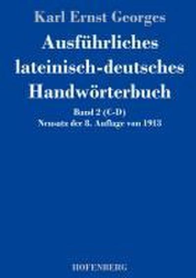 Ausführliches lateinisch-deutsches Handwörterbuch