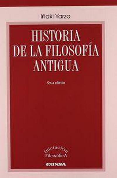 Historia de la filosofía antigua