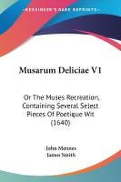 Musarum Deliciae V1