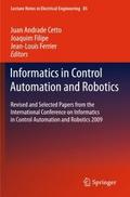 Informatics in Control Automation and Robotics