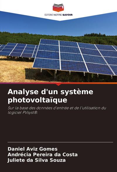 Analyse d’un système photovoltaïque