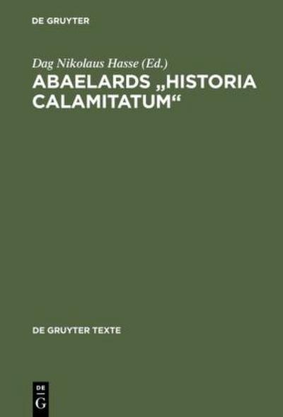 Abaelards "Historia calamitatum"