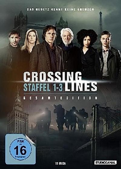 Crossing Lines - Gesamtedition (DVD) 11 Disc, Staffel 1-3