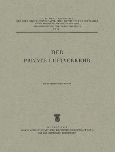 Der private Luftverkehr