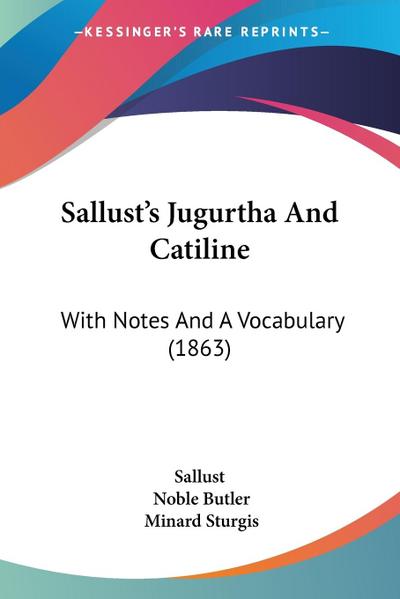 Sallust’s Jugurtha And Catiline