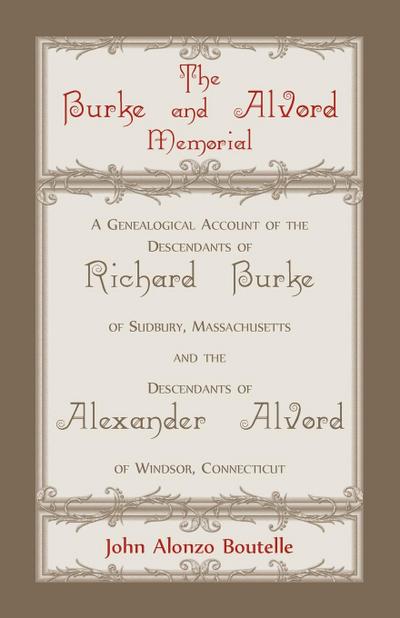 The Burke and Alvord Memorial