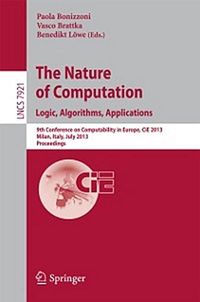 Nature of Computation: Logic, Algorithms, Applications