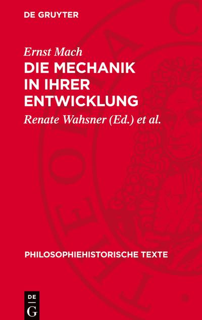 Die Mechanik ¿n ihrer Entwicklung