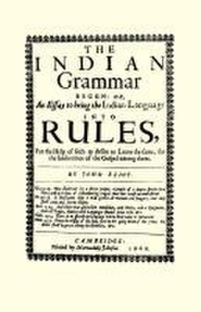 The Indian Grammar Begun
