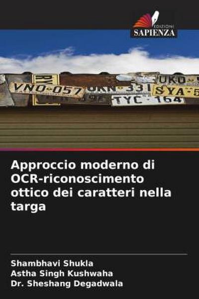 Approccio moderno di OCR-riconoscimento ottico dei caratteri nella targa