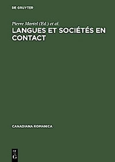 Langues et sociétés en contact