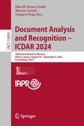 Document Analysis and Recognition - ICDAR 2024