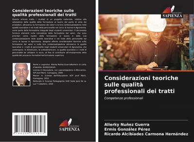 Considerazioni teoriche sulle qualità professionali dei tratti