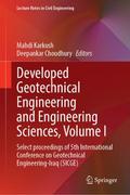 Developed Geotechnical Engineering and Engineering Sciences, Volume I
