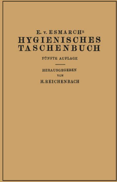 Hygienisches Taschenbuch