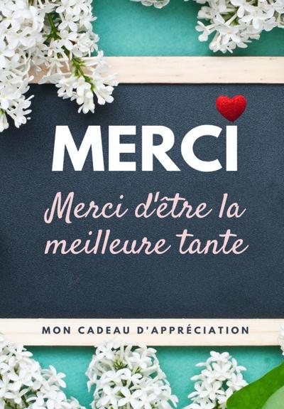 Merci D’être La Meilleure Tante