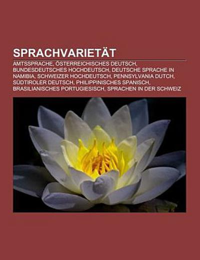Sprachvarietät
