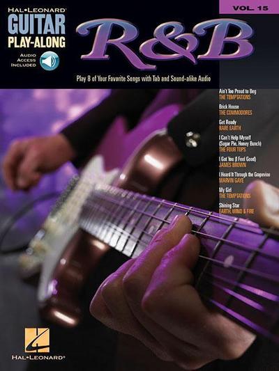R&B - Guitar Play-Along Volume 15 Book/Online Audio - Hal Leonard Corp