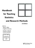 Handbook for Teaching Statistics and Research Methods