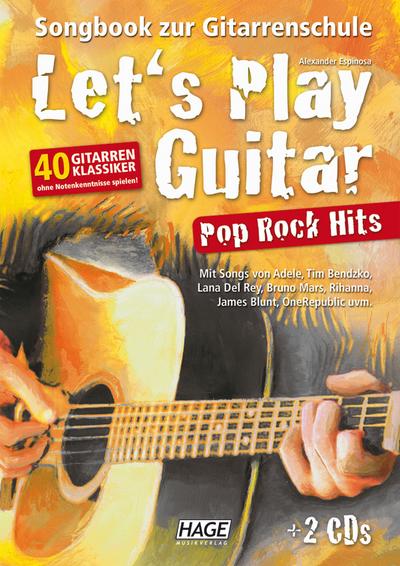 Let’s Play Guitar Pop Rock Hits + 2 CDs