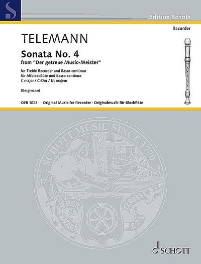 Sonata No. 4 C major