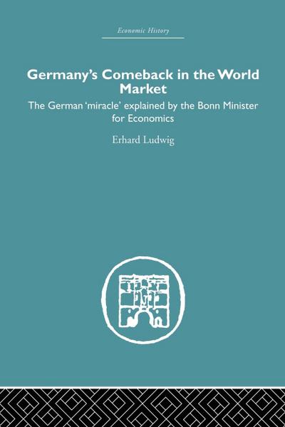 Germany’s Comeback in the World Market