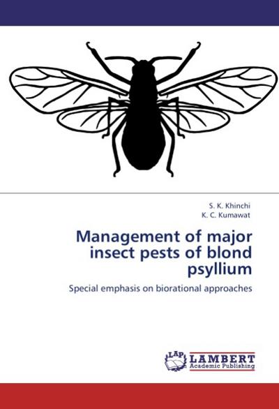Management of major insect pests of blond psyllium