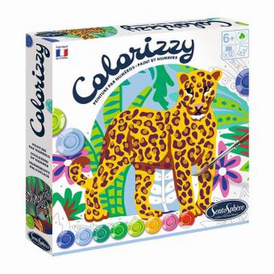 Colorizzy Malen nach Zahlen - Zebra und Leopard