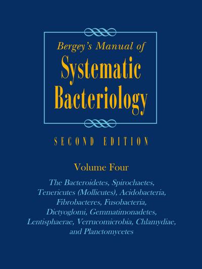 Bergey’s Manual of Systematic Bacteriology