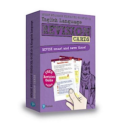 Pearson REVISE Edexcel GCSE English Language Revision Cards - for 2026, 2027 exams