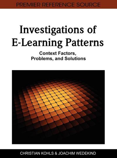 Investigations of E-Learning Patterns