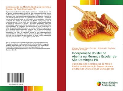 Incorporação do Mel de Abelha na Merenda Escolar de São Domingos-PB