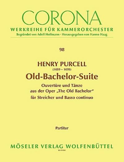 Suite a-Moll aus The old Bachelorfür Streichorchester