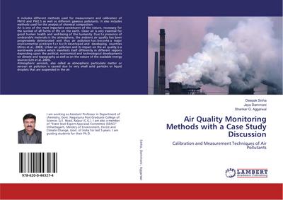 Air Quality Monitoring Methods with a Case Study Discussion