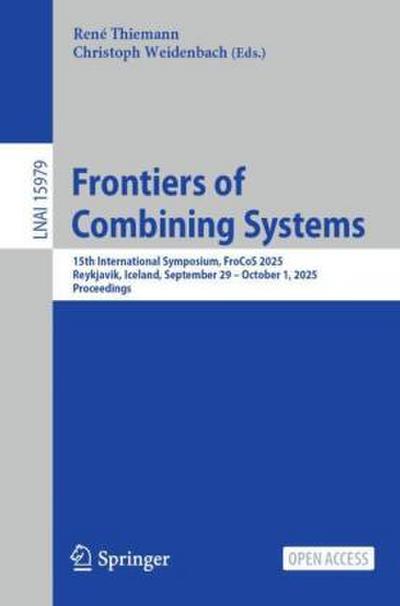 Frontiers of Combining Systems