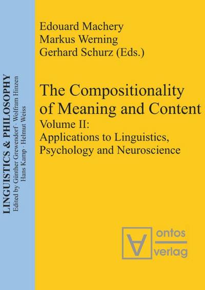 Applications to Linguistics, Psychology and Neuroscience