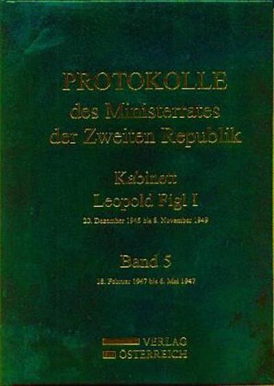 Protokolle des Ministerrates der Zweiten Republik, Kabinett Leopold Figl I