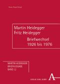 Martin Heidegger/Fritz Heidegger